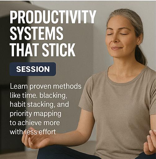 Productivity Systems That Stick